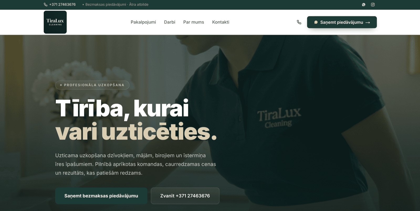 TiraLux Cleaning